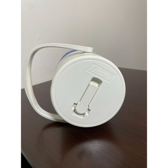 Vintage 1984 Coleman Water Jug Polylite Blue - 1/2 Gallon 5590 Jug Cooler Thermo - Picture 4 of 7